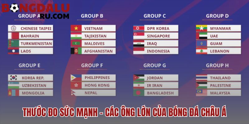 Asian cup: sân chơi đỉnh cao của bóng đá châu á vinh danh ông lớn